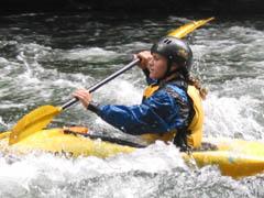 summer job kayaking for girls at camp illahee