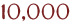 10000