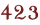423