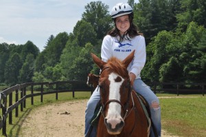 Riding is a favorite activity at Illahee Girls Camp.