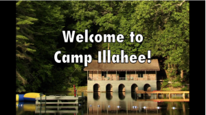 McLeod Lodge with Welcome to Illahee supeimposed over the image.