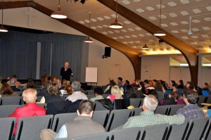 Bob Ditter conducts training for western North Carolina camps.