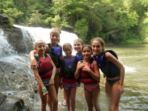 Dupont State Forest is part of Camp Illahee's playground