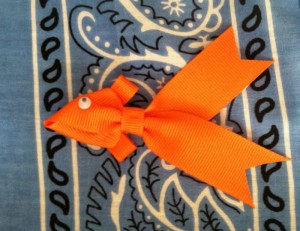 A clever fish hairpin for Illahee arts and crafts