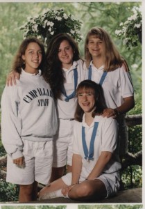 1990's Campers in Their Sunday Whites