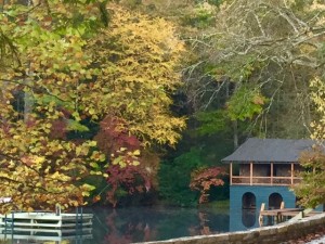 McLeod Lodge in the fall