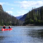 Paddling on the Beaver RIver, Yukon, Canada