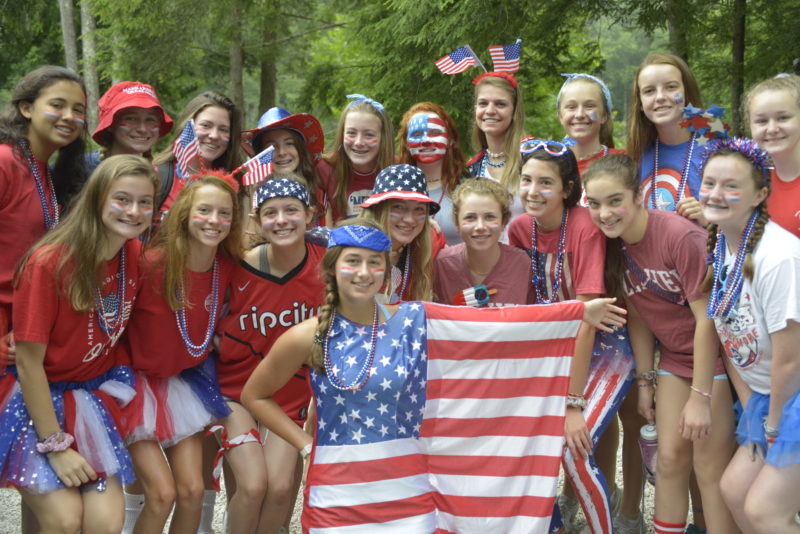 Camp Illahee 4th of July! Camp Illahee Girls Summer Camp